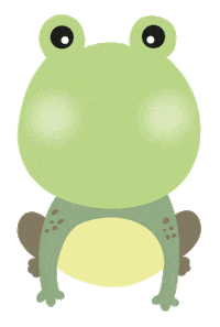 Frog Tier Sticker by omamashop