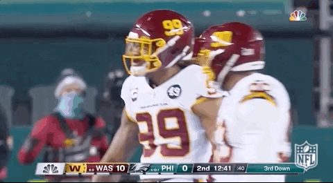 Chase Young Regular Season GIF by NFL