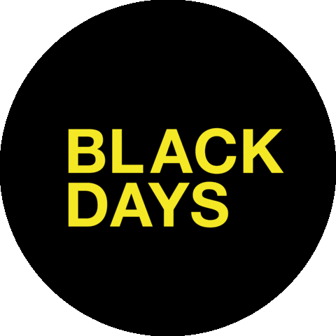 Black Friday Blackdays Sticker by Portobello