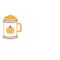 Pumpkin Spice Latte Fall Sticker by Wüfers