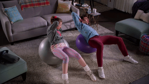 The Middle Exercise GIF by ABC Network