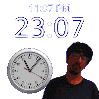 11 Pm Sticker