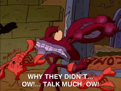 nickrewind giphydvr nicksplat aaahh real monsters giphyarm041 GIF