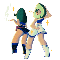 booty wow Sticker by SudiBear Art+Design