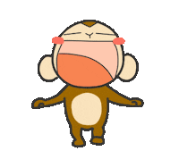 Happy Jump Sticker