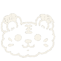Wink Tiger Sticker