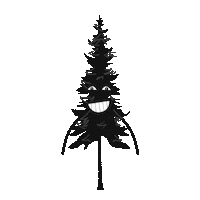 Tree Go Green Sticker by NIKIN