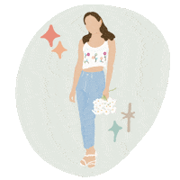 Girl Fashion Sticker by Bash Clothing