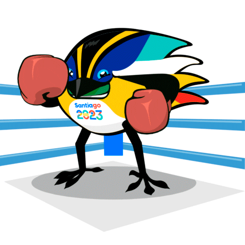 Boxeo Sticker by Santiago 2023