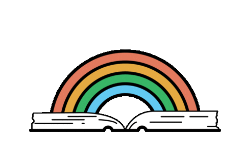 Rainbow Read Sticker