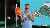 Basketball Wave GIF by GreenWave