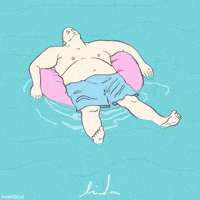 Summer Illustration GIF by Linski101