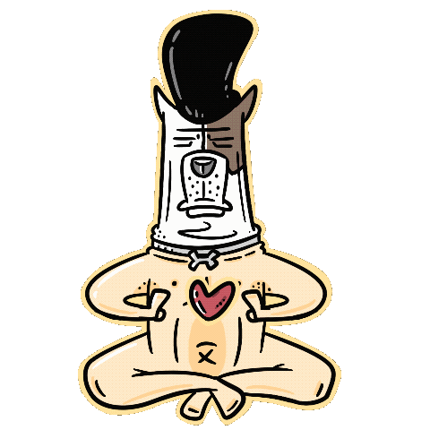 Dog Love Sticker