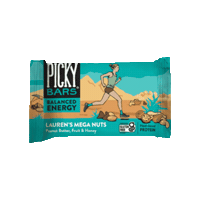 PickyBarsClub picky bars laurens mega nuts Sticker