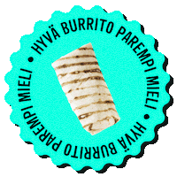 Burrito Tortilla Sticker by Atria