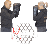 Punching Gloves Sticker by MMADen