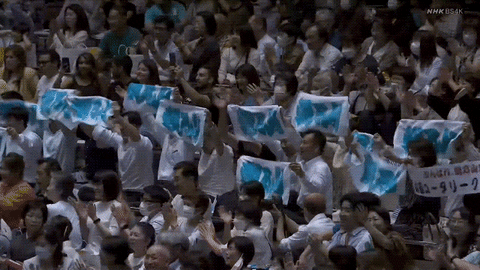 TZ85 giphyupload sumo 2023 natsu basho asanoyama GIF