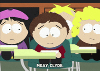 butters stotch clyde donovan GIF by South Park 