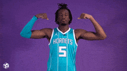 Basketball Flexing GIF by Charlotte Hornets