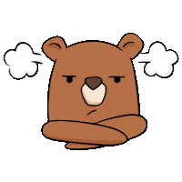 Angry Bad Day Sticker by KeaBabies