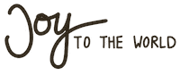 Joy To The World Christmas Sticker by Daniela Nachtigall