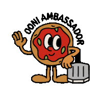 Makepizza Sticker by Ooni