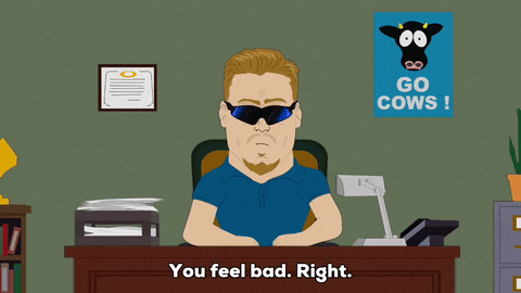 desk sitting GIF by South Park 