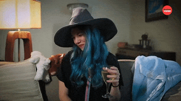 Halloween Wine Mom GIF by BuzzFeed