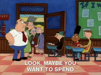 hey arnold nick splat GIF
