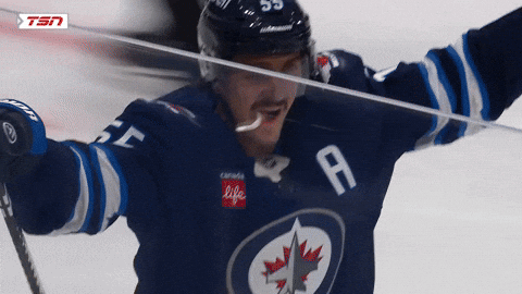 Happy Mark Scheifele GIF by Winnipeg Jets