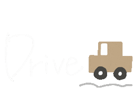 Car Driving Sticker