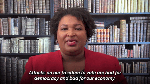 Voting Stacey Abrams GIF by FairFightAction