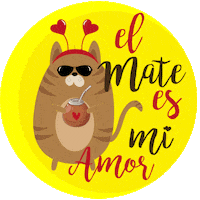 Yerba Mate Love Sticker by Zume Mate Topp