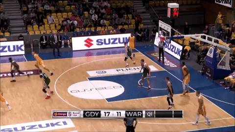 morayoodunk GIF by Legia Warszawa Sekcja Koszykówki