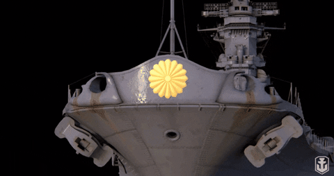 WorldofWarships giphyupload yamato battleship wows GIF