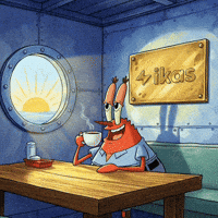 Spongebob Squarepants Coffee GIF by Salih Kizilkaya
