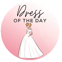 Wedding Dress Sticker by Hayden Olivia Bridal