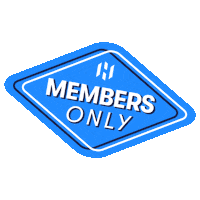 Members Only Vip Sticker by HIT