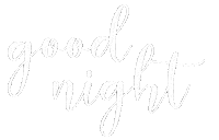 Good Night Sticker