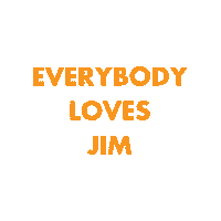 I Love Jim Sticker