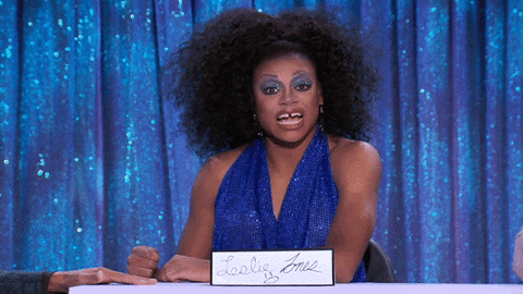 Leslie Jones Wave GIF by RuPaul's Drag Race