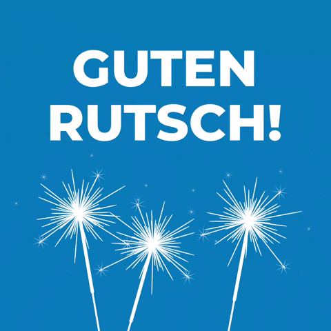 Guten Rutsch New Year GIF by Hanseatic Help
