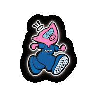 bigpigkid pig cartoon character t1 cute pig Sticker