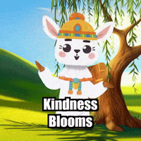 Wisdom Kindness GIF by Llamaozi