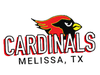 MelissaISD redred red red melissa tx melissa texas Sticker