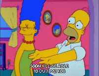 Happy Season 3 GIF by The Simpsons