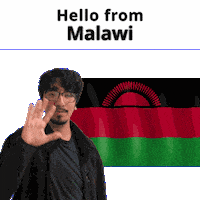 Mw Malawi Sticker