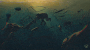 Floating Under Water GIF by Xbox