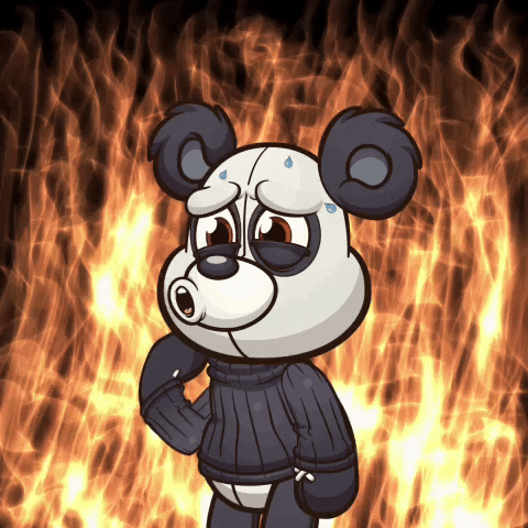 Nervous Fire GIF