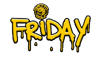 Friday Sticker by ghettogolf